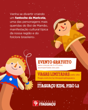 Fantoche da Maricota - atividade infantil