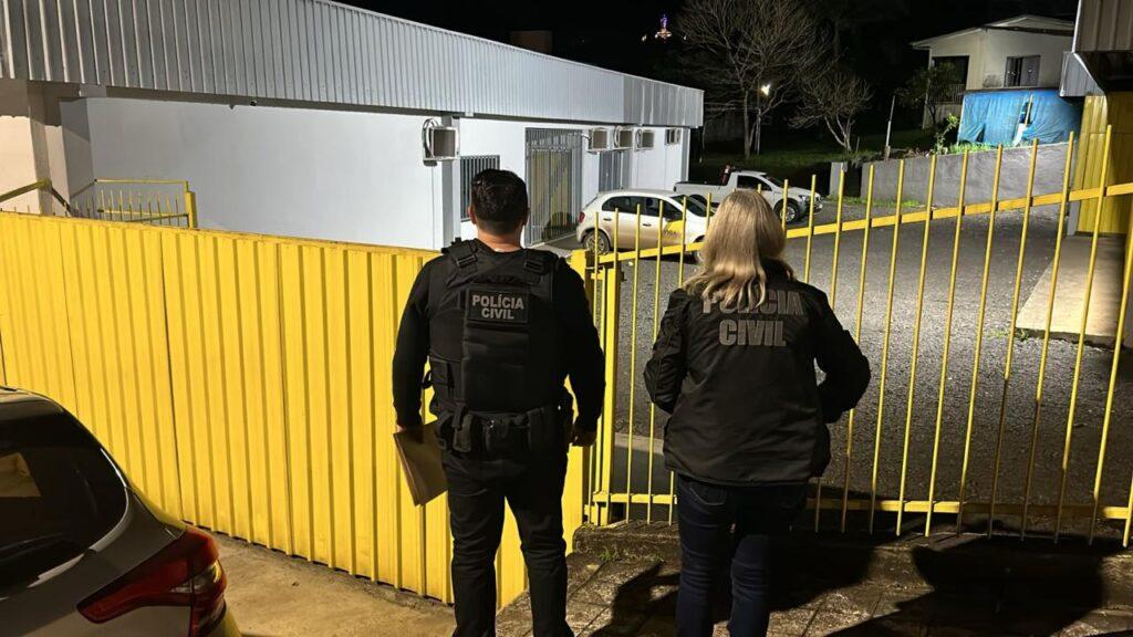 Polícia Civil de Santa Catarina - Operação Alcatrão