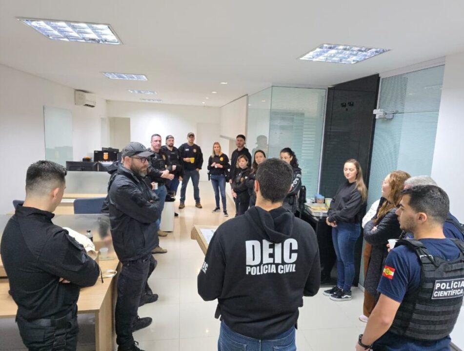 Operação Corrosão - Desarticulação de esquema ilegal em Joinville