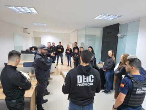 Desmantelamento de organização criminosa em Joinville