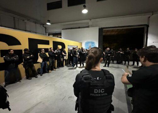 Polícia Civil deflagra operação interestadual contra grupo criminoso
