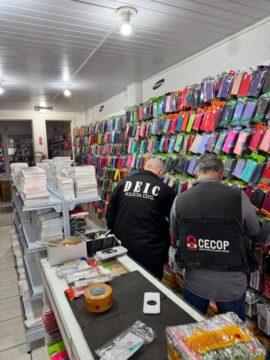 Polícia Civil desmantela rede de pirataria