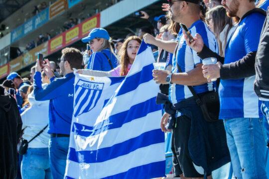 Estádio da Ressacada lotado durante jogo do Avaí
