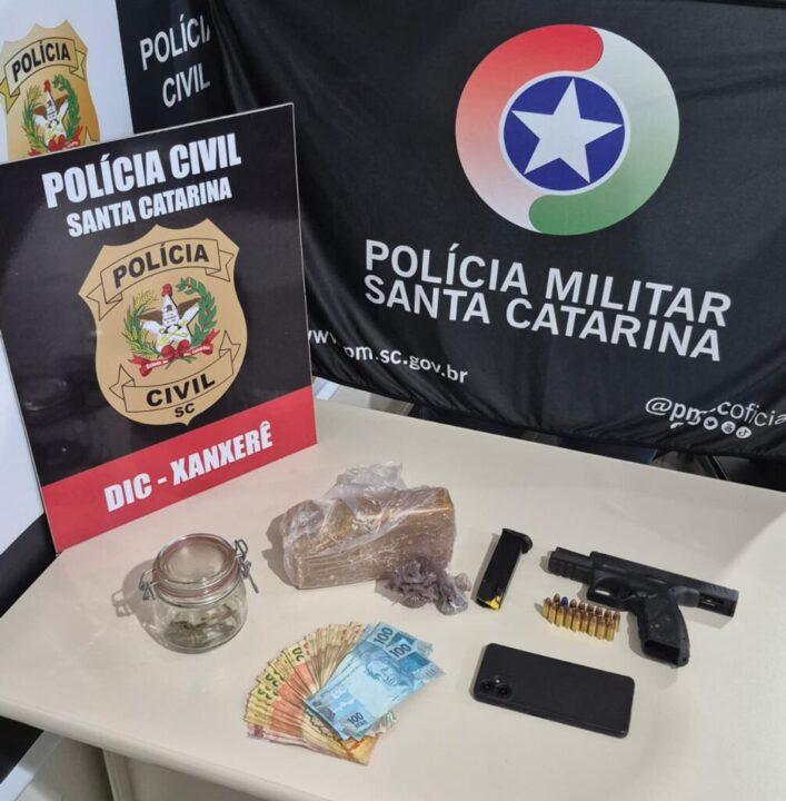 Operação policial em Xanxerê