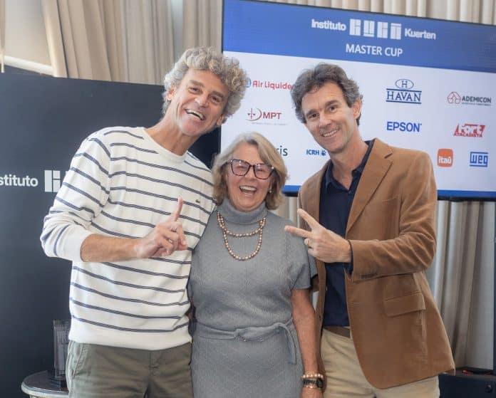 Evento de premiação do Instituto Guga Kuerten em Florianópolis