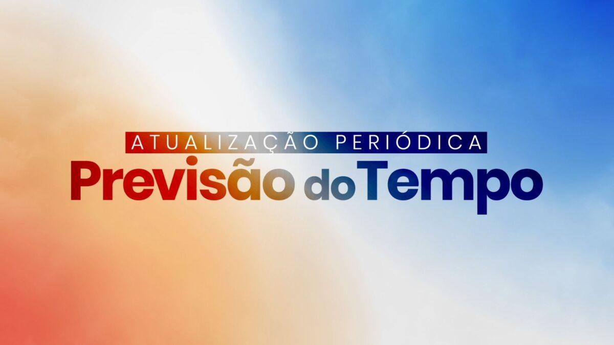 Ilustração da previsão do tempo em Santa Catarina