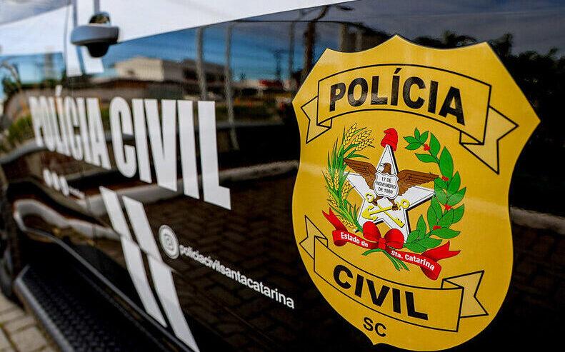 Prisão de suspeito pela Polícia Civil de Santa Catarina em Urubici