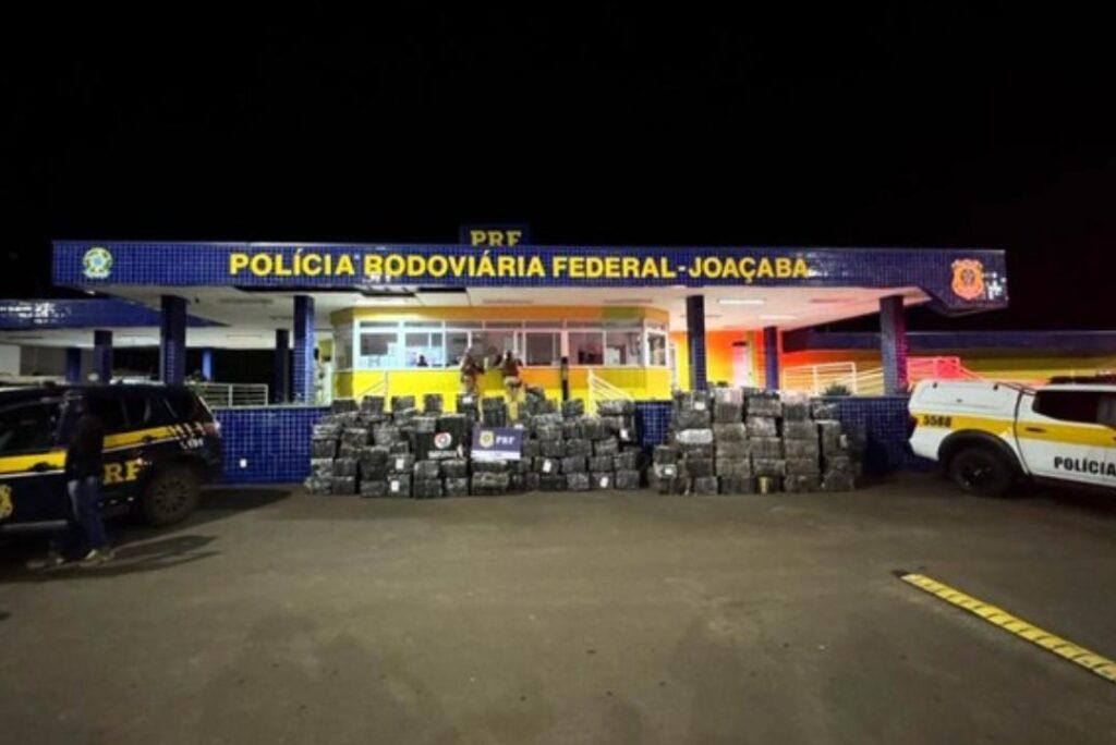 Prisão de suspeito relacionado ao transporte de drogas em Chapecó