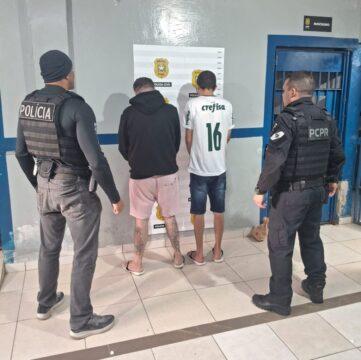 Prisão de criminosos armados em operação policial