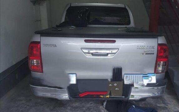 Caminhonete Toyota Hilux recuperada