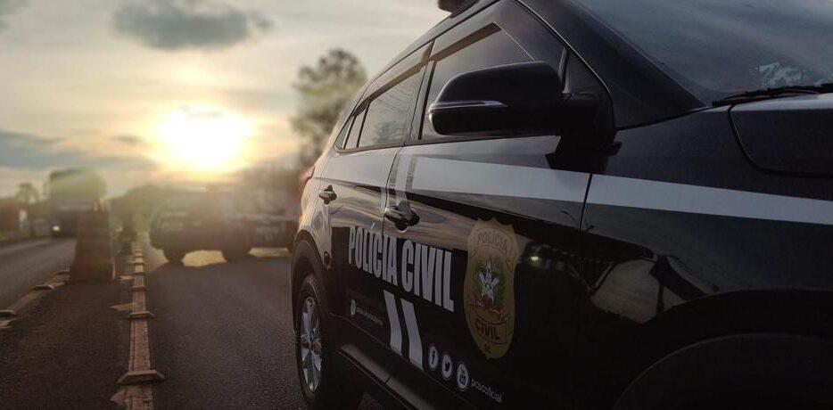 Homem detido pela Polícia Civil de Santa Catarina em Xanxerê