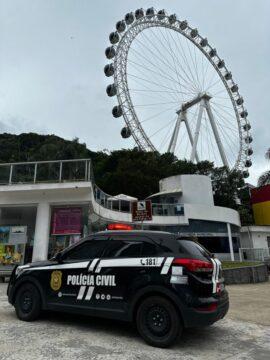 Polícia Civil prendendo criminosos