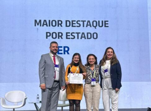 Equipe do Ministério da Saúde gravando documentário em São José