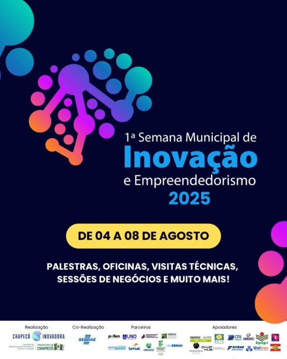 Evento de palestras e discussões sobre inovação e empreendedorismo