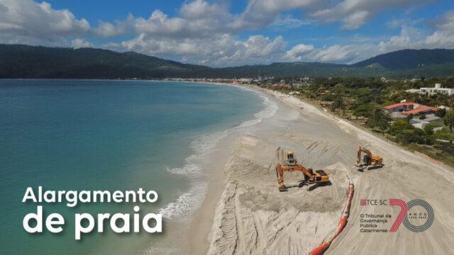 Tribunal de Contas de Santa Catarina consulta pública alargamento de praias
