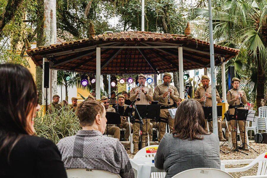 Evento cultural no Centro Histórico de São José