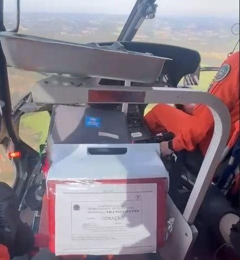 Transporte aeromédico de coração de Mafra para São Paulo
