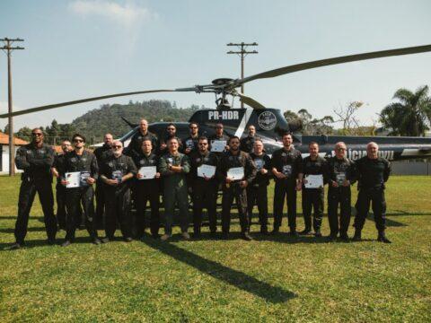 Treinamento em Helicópteros - Polícia Civil de Santa Catarina