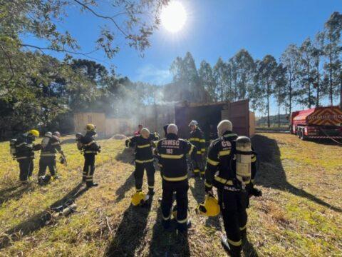 Treinamento em Perícia de Incêndio CBMSC Abelardo Luz