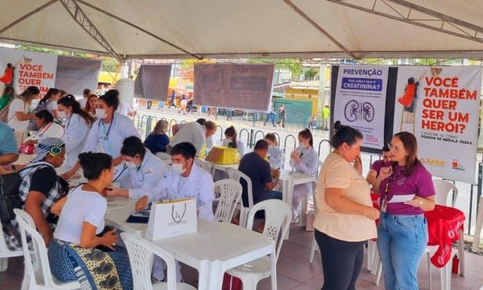 Ação pela doação de órgãos no Floripa Shopping