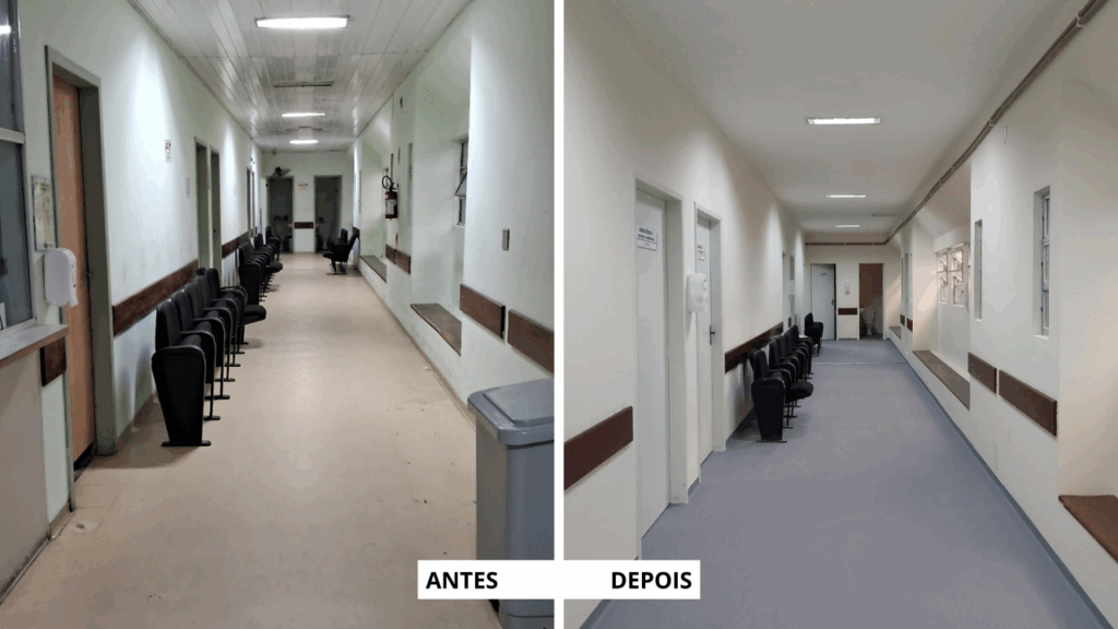 Ambulatório de Ortopedia do Hospital Celso Ramos em Florianópolis