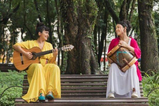 Imagem do concerto A Menina, a Mulher e a Anciã com Ana Paula da Silva e Clariô Silva