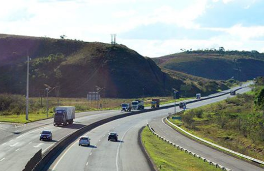 BR-040 entre Belo Horizonte e Juiz de Fora