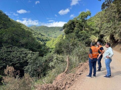 Imagem da futura Barragem de Botuverá em construção