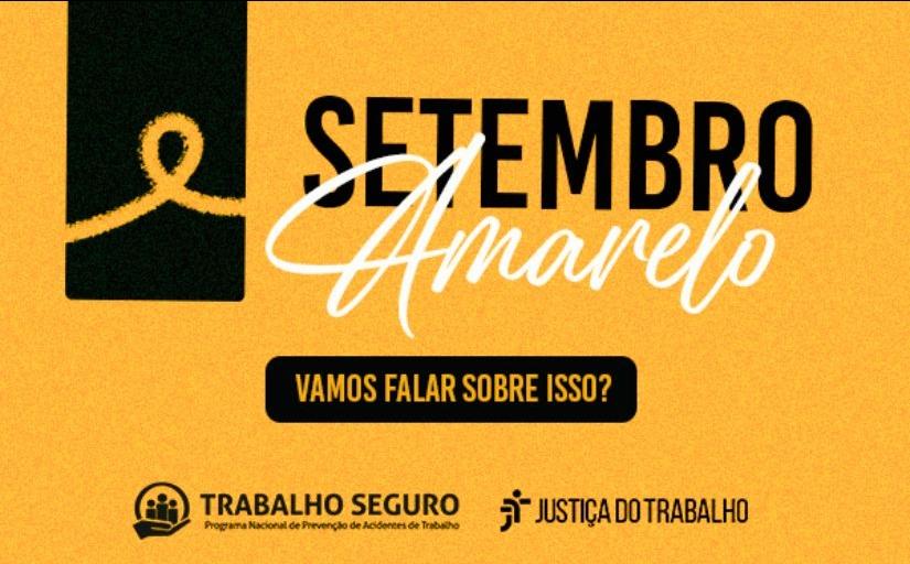 Imagem relacionada à campanha Setembro Amarelo
