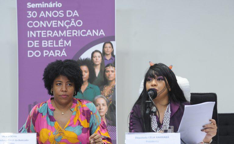 Mulheres unidas contra a violência de gênero