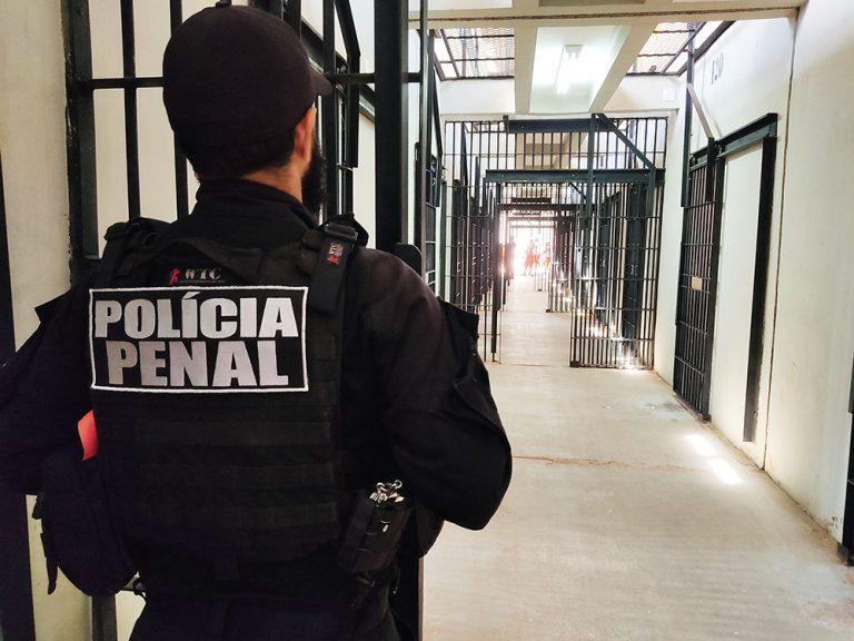 Deputada discursando sobre a regulamentação da Polícia Penal