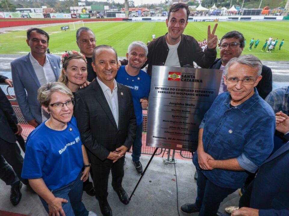 Complexo Esportivo do Sesi em Blumenau