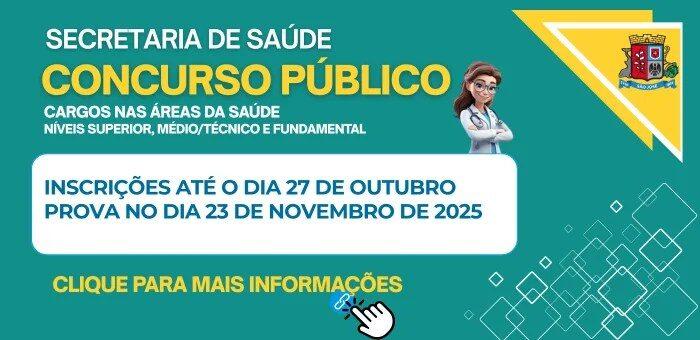 Inscrições Abertas - Prefeitura de São José