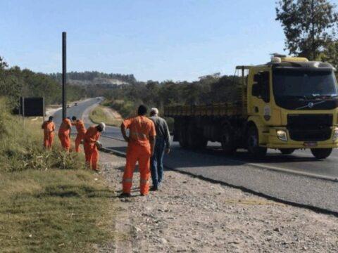 Obras do Contorno Viário em Arcos, MG