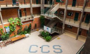 Estudantes participando de aula prática de auriculoterapia na UFSC