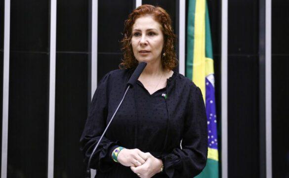 Deputada Carla Zambelli na CCJ