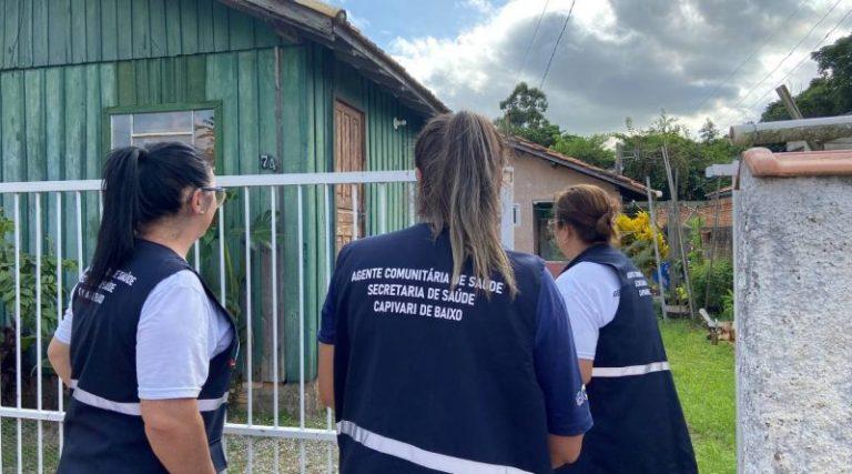 Agentes de saúde em reunião