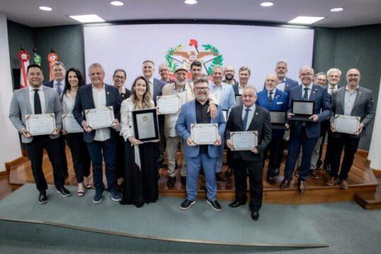 Entidade Abrasel-SC - Homenagem 30 anos