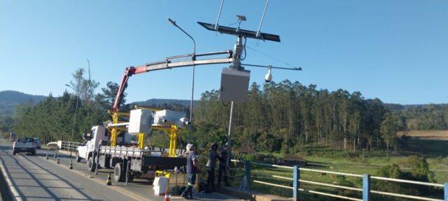 Novas estações hidrológicas monitoram rios e pluviometria em Taió e Salete