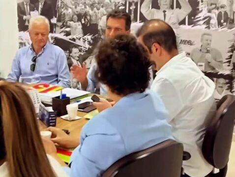 Emedebistas se reúnem para anúncio de pré-candidatos em SC