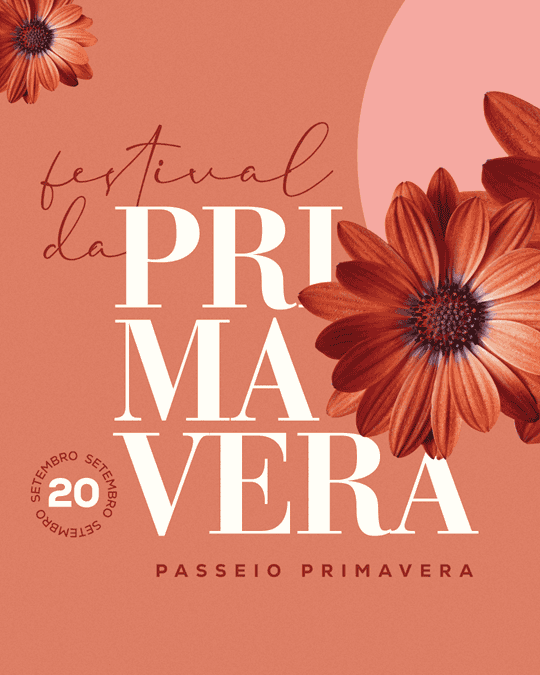 Festival de Primavera - Evento gratuito em Florianópolis