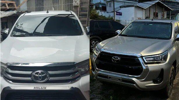 Guarda Municipal recupera caminhonetes furtadas na Grande Florianópolis