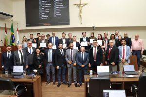 Imagem representativa da homenagem ao Curso de Administração da UFSC