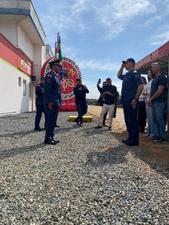 Quartel do CBMSC em Canelinha