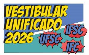 Estudantes se inscrevendo no Vestibular Unificado UFSC/IFSC/IFC 2026