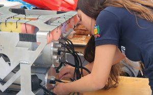 Veículo autônomo subaquático Ivy desenvolvido pela equipe Terra da UFSC Joinville