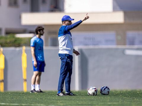 Treino do Avaí com Jair Ventura no CFA