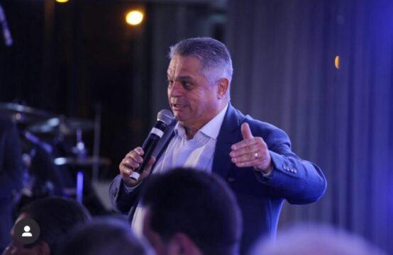 João Rodrigues e Jorginho Mello em debate eleitoral
