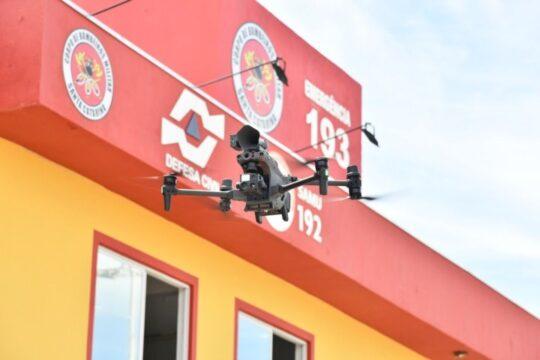 Drones do Corpo de Bombeiros Militar de Santa Catarina