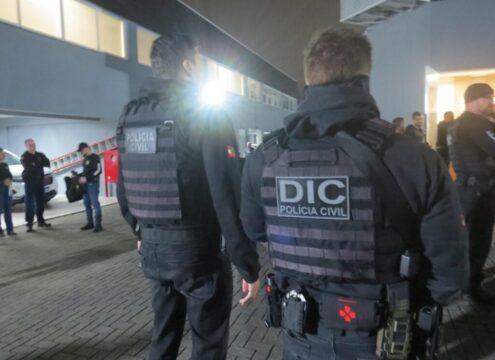 Operação policial contra organização criminosa